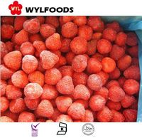 Kualitas tinggi buah IQF Frozen strawberry Harga terbaik untuk manis mencicipi buah bola pola proses pelestarian