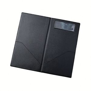 Porta Facturas y Recibos de Cuero PU Personalizado para Cafetería, Uso en Restaurantes y Cocinas, Diseño Moderno y Portátil, Regalos de Bienvenida al por Mayor - Product Image 1