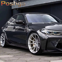 Rines de Aleación 5x120 5x112 5x114.3 de 18 19 20 21 Pulgadas, Rines Cóncavos Profundos Forjados para Autos Audi BMW E90 X3 X4 M5
