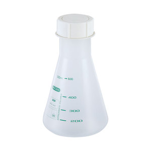 50ml 100ml 150ml 250m <span class=keywords><strong>500ml</strong></span> 1000ml nhựa phòng thí nghiệm erlenmeyer bình với nắp - Product Image 1