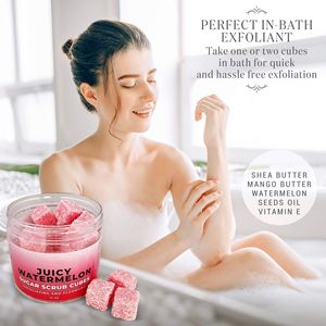 Exfoliante de Azúcar con Aroma a Sandía y Rosa, Elimina la Piel Muerta y la Suciedad, Hidrata, Suaviza y Mejora la Piel Seca, Exfoliante Corporal - Product Image 5