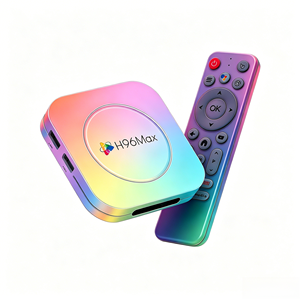 Boîtier TV intelligent Android 4K à prix d'usine, WiFi double bande 2.4G/5G haute vitesse, lecteur multimédia en streaming réseau, décodeur TV - Product Image 1