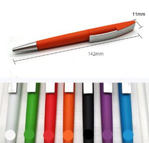 NP-050 Promotional Logo <b>Gifts</b> Printing Advertising <b>Cheap</b> Twist Plastic Big Flat Clip Ball Pen - Product Image 3