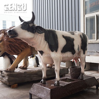Modelo de Vaca de Fibra de Vidrio para Granja, Animal Artificial en Oferta