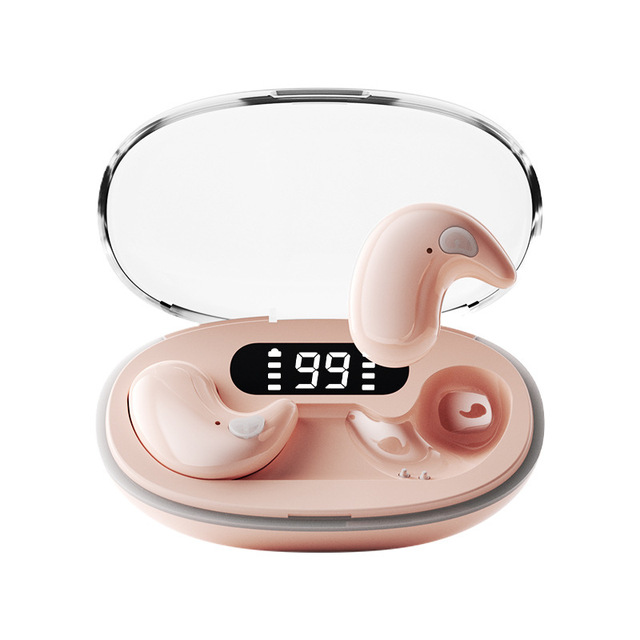 X55 Hidden Earphone for 5.4 Wireless New No-Sense No-Pain Side Sleep Mini Life Waterproof Active Noise Cancellation
