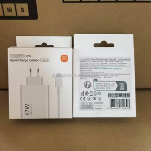 Adaptador de Corriente Turbo Original de la UE de 67 W, Cargador Rápido con Cable de 6 A para Xiaomi 13 <span class=keywords><strong>12</strong></span> Ultra Redmi Note <span class=keywords><strong>12</strong></span> Turbo 11 Poco X5 F5 - Product Image 1