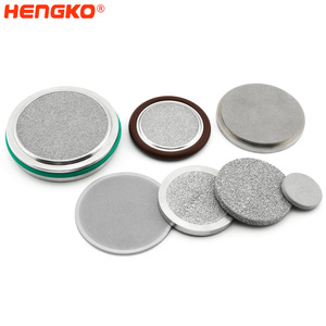 Oem 0.2 5 10 20 40 50 70 90 micron thiêu kết xốp kim loại thép không gỉ Đĩa lọc - Product Image 3