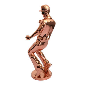 धातु आभूषण विंटेज पारितोषिक विजेता गायक नृत्य ट्रॉफी कस्टम आंकड़ा ट्रॉफी के लिए फैशन शो - Product Image 4