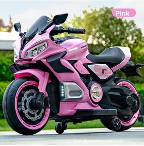 Moto électrique pour enfants en plastique, <span class=keywords><strong>peut</strong></span> accueillir <span class=keywords><strong>deux</strong></span> personnes, alimentée par batterie, rechargeable, jouet unisexe pour garçons et filles de 1 <span class=keywords><strong>à</strong></span> 8 ans - Product Image 3