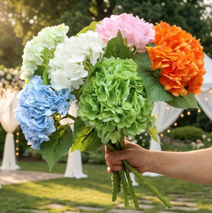 Hortensia Artisanal Effet Réel 20cm, Texture Hydratée Imprimée en 3D, Vente en Gros, Meilleur <span class=keywords><strong>Prix</strong></span> que la Moyenne du Marché, Achat en Vrac - Product Image 3