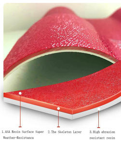 <span class=keywords><strong>Lamina</strong></span> De Techo Pvc Tile Synthet Tejas Proveedor De Azulejos De Plástico Techo Teja <span class=keywords><strong>Asfaltica</strong></span> Techo Para Casa - Product Image 4