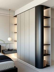 Armario moderno de madera maciza para el hogar Dormitorio Hotel Sala de estar Apartamento Villa Uso - Product Image 2