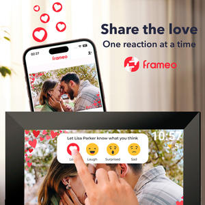 ODM OEM Station météo <span class=keywords><strong>Cadre</strong></span> photo numérique avec adaptateur secteur sans fil et écran LCD <span class=keywords><strong>Format</strong></span> audio MP3 <span class=keywords><strong>Cadre</strong></span> cloud personnalisable - Product Image 2