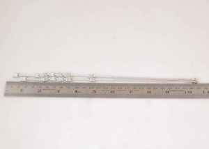 Collar de tenis tipo lariat de plata 925 con moissanita de corte gota, elegante joyería nupcial para boda, regalo para amante, estilo de moda - Product Image 5