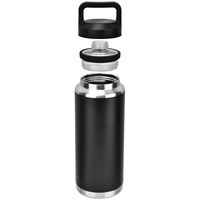Bouteille d'eau isotherme en acier inoxydable pour la gym, à large ouverture, pour une hydratation rapide pendant l'entraînement
