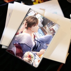 Carnet de notes ligné 13*18CM avec impression Love and Producers Kilo Gavin Victor <span class=keywords><strong>Lucien</strong></span>, papeterie anime pour fans et écoliers - Product Image 2