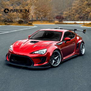 Kit de Carrocería Estilo Robot en Fibra de Carbono, Parachoques Delanteros y Traseros, Faldones Laterales y Kit de Conversión Widebody para Toyota <span class=keywords><strong>86</strong></span> - Product Image 2