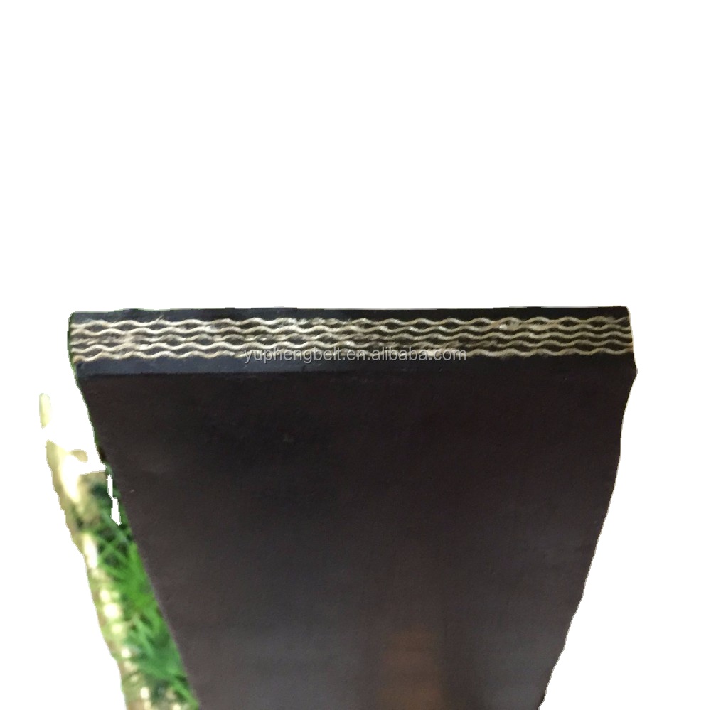 Ленточный конвейер для тяжелых условий эксплуатации EP 5 слоев резины для удобрения и цемента