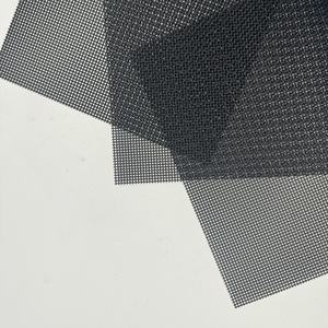 Grillage tissé noir RAL 90170 en acier inoxydable SS 304 316 316L, anti-vol, maille de sécurité 10*10 12*12 14*14, moustiquaire de fenêtre en acier inoxydable - Product Image 5