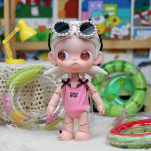 Zsiga 20Cm Doll Clothes <b>Bikini</b> Swimsuit Inflatable Float <b>Set</b> For Doll Fashion Toy Outfit - Product Image 3
