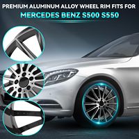 Jantes en alliage d'aluminium de 22 pouces pour voitures particulières, diamètre du cercle de pas 112 mm