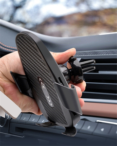 Soporte de Teléfono Móvil para Coche con Ventilación de Aire Acondicionado de <span class=keywords><strong>Fibra</strong></span> de Carbono, Soporte <span class=keywords><strong>Fijo</strong></span> Estable con Sensor de Gravedad <span class=keywords><strong>y</strong></span> Agarre Automático - Product Image 3