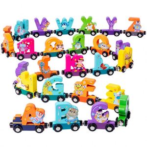 Juego de Tren de Madera Educativo STEM con Conexión Rápida, Alfabeto Animal, Aprendizaje para Niños - Product Image 5