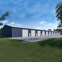 Maisons modulaires au design moderne Structure en acier à prix d'usine Entrepôt