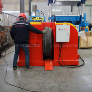 저비용 무거운 의무 산업 폐기물 타이어 분쇄기, 타이어 스크랩 자동차 범퍼 파쇄 기계 - Product Image 5