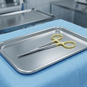 WEBSTER PORTE-AIGUILLE T.C. Porte-aiguille Webster de qualité professionnelle (lisse), instrument manuel en acier à mâchoires lisses lisses de 5 pouces - Product Image 2