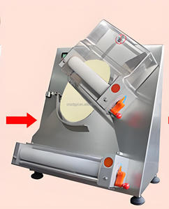 Nouvelle machine professionnelle à pâte à <span class=keywords><strong>pizza</strong></span> pour moulin à farine, presse-<span class=keywords><strong>rouleau</strong></span> manuelle haute productivité pour pain pita plat et tortillas - Product Image 3