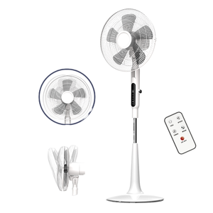 Thiết Bị Nhà 18 Inch Điện Đứng Fan Với Vòng Cơ Sở Và Chức Năng Hẹn Giờ Sử Dụng Cho Nhà Vườn Thoải Mái Gió - Product Image 4