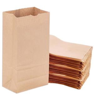 Bolsas de Papel Kraft Marrón para Llevar Comida, Resistentes a <span class=keywords><strong>la</strong></span> Grasa y al Aceite, con Fondo Cuadrado, para Empacar Alimentos - Product Image 1