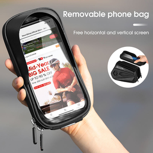 Sac de guidon réfléchissant pour vélo, pour sports de plein air, grande capacité, durable, imperméable et respirant - Product Image 2