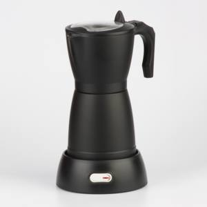 Noir mat électrique café expresso moka maker 3-6 Tasses de qualité alimentaire <span class=keywords><strong>prix</strong></span> usine - Product Image 3