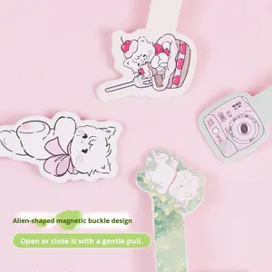 Diario Cartoon Mikko con Chiusura Magnetica, Pagine Colorate, Quaderno Portatile dal Design Carino per Scuola, Ufficio e Viaggi - Product Image 3