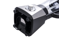 Mélangeur/mélangeur de jus de 1200W, 2 vitesses ou 5 vitesses, support de bocal en verre de 1,7l avec tasse de hachoir et broyeur et concassage de glace LB6108D