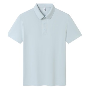 Unisex Cotton <b>Polo</b> Shirt 200g Mercerized Breathable Summer Workwear Short Sleeve Collared Loose Fit With Label Tags - Product Image 2