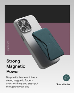 Soporte Magnético para Tarjetas y Soporte de Escritorio con Diseño de Mariposa Compatible con <span class=keywords><strong>Apple</strong></span> iPhone 17 Pro (Estilo a Juego) - Product Image 4