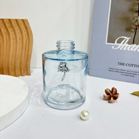Bouteille diffuseur de parfum en verre liquide de forme ronde de 150 ml, bouteille diffuseur à roseaux, diffuseur vide, vente en gros