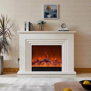 Fuelles metálicos eléctricos de fábrica OEM para chimenea de propano sin conductos <span class=keywords><strong>Bio</strong></span> Box Stone Surrounds para uso en hoteles - Product Image 1