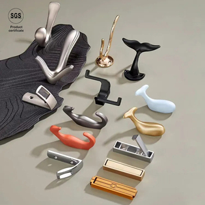 <span class=keywords><strong>2025</strong></span> móc cho treo đồ dùng grills phím Áo khoác nhôm cả cạnh tranh móc áo tường móc áo kệ - Product Image 3