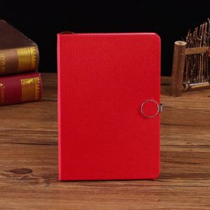 A5 PU Notebook Hardcover Circle <b>Magnetic</b> Buckle Business Gift Journal Enterprise Customized LOGO Wholesale Promotion - Product Image 3