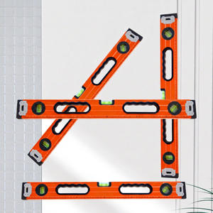 Regla de Nivel de Aluminio Fundido Luwei de 400 mm, Nivel de Burbuja de Alta Precisión para Medición en Bricolaje en el Hogar - Product Image 1