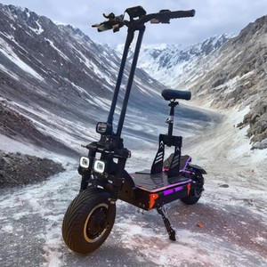 High Performance 15000 Dual Motor Scooter <b>72V</b> 50Ah Lithium <b>Battery</b> 120km Adult Scooter Hydraulic - Product Image 3