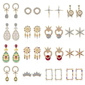 Boucles d'oreilles pour femmes, bijoux à la mode, collection