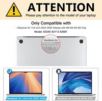 Protector de Pantalla Magnético de Privacidad LX Tech 360 Anti-Espía, PET Suave de 0.25mm, para MacBook Air 2026 M5 13.6 pulgadas, Extraíble