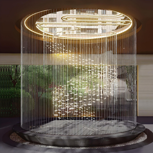 <span class=keywords><strong>Fontaine</strong></span> lumineuse, rideau d'eau mural, décoration de jardin, rideau de pluie, fontaines et cascades - Product Image 4