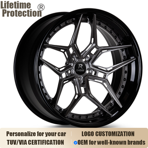 ล้อฟอร์จ Vossen EVO-<span class=keywords><strong>4R</strong></span> อัลลอยด์ 3 ชิ้น ขนาด 17-22 นิ้ว 5x112 5x120 สำหรับ BMW M5 M3 <span class=keywords><strong>Audi</strong></span> RS3 Mercedes-Benz AMG A45 - Product Image 1