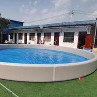 Grande piscine gonflable pour adultes, technologie Drop-Stitch en PVC, épaissie, durable, pour le plaisir aquatique en extérieur